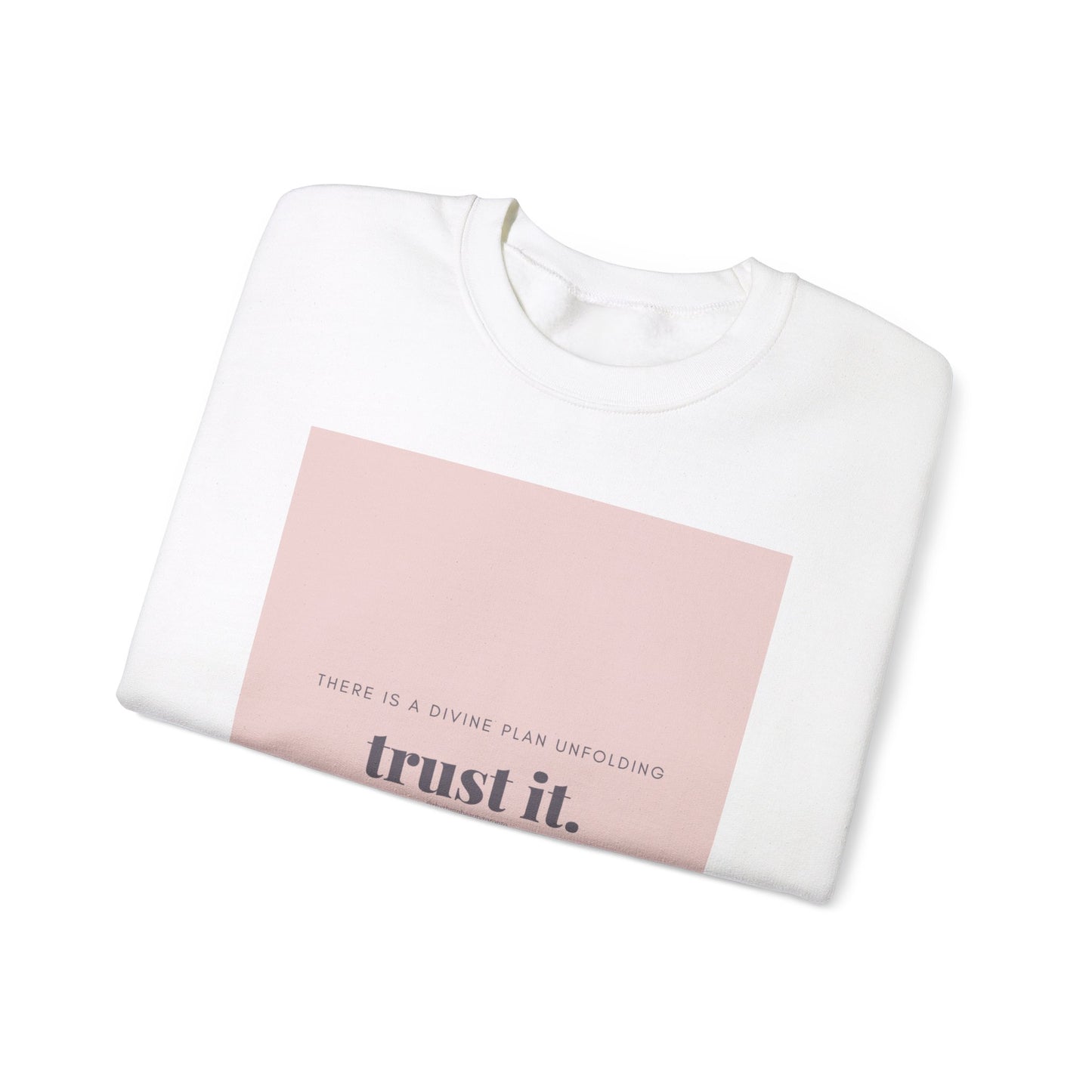 Trust The Plan Unisex Heavy Blend™ Crewneck Sweatshirt