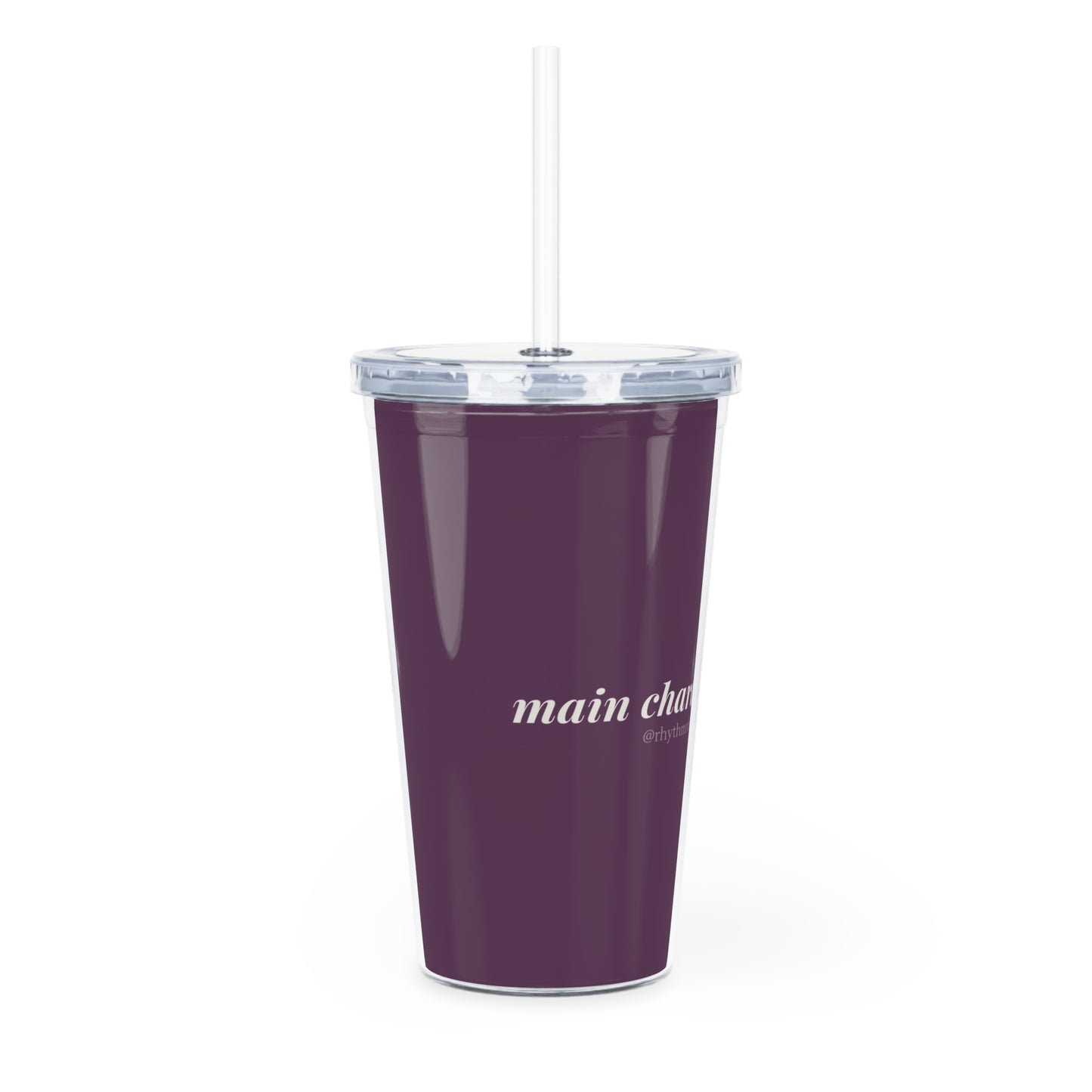 Main Character Tumbler with Straw