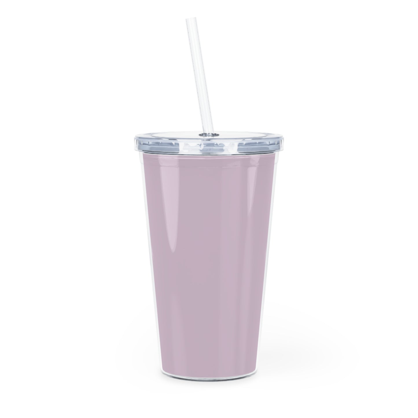 BREATHE Plastic Tumbler with Straw