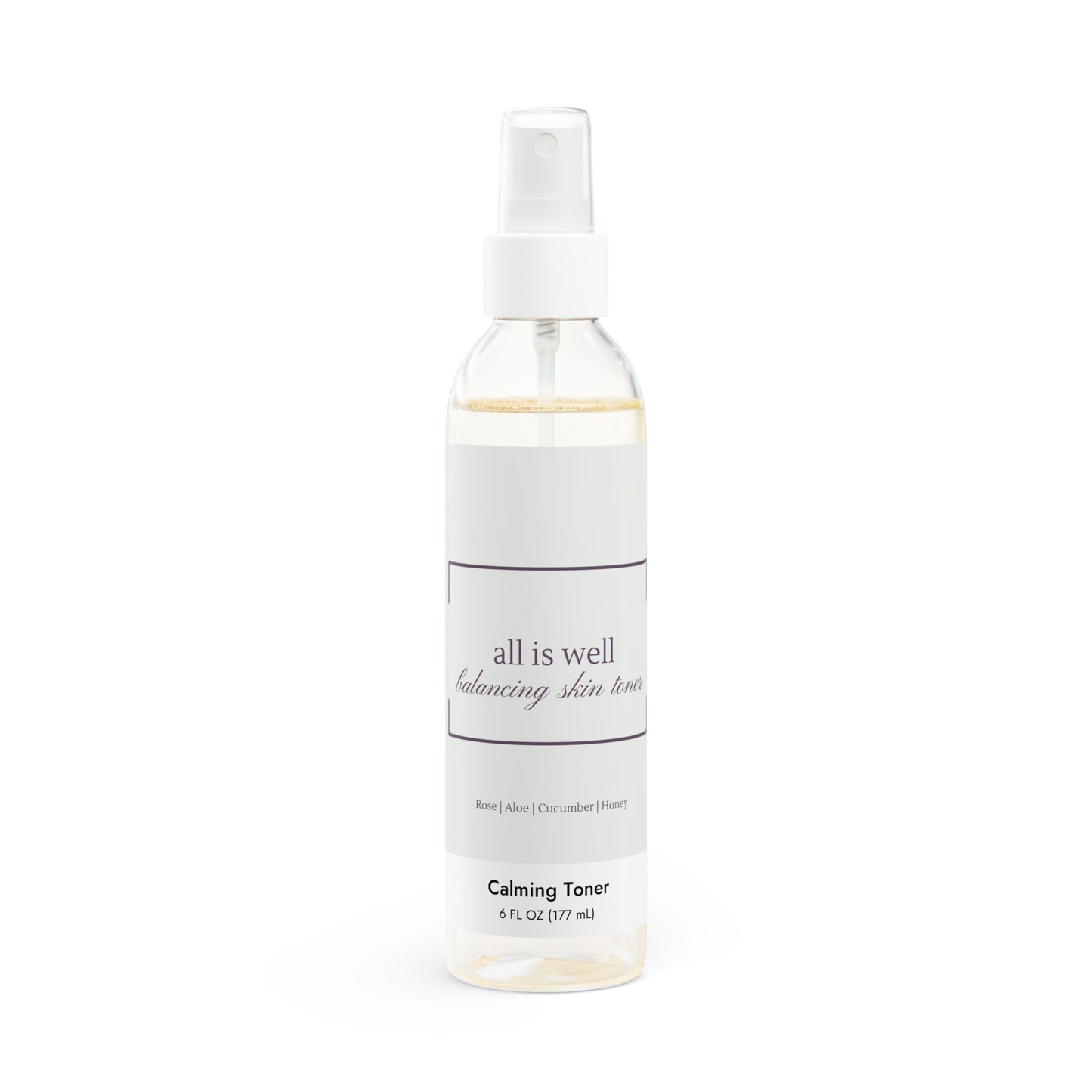 All Is Well Calming Toner, 6oz