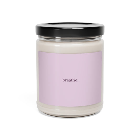 BREATHE Scented Soy Candle, 9oz