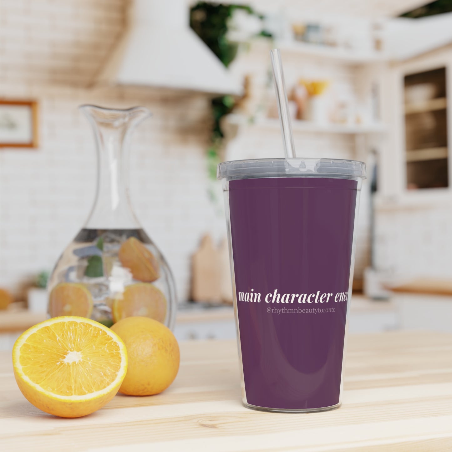 Main Character Tumbler with Straw